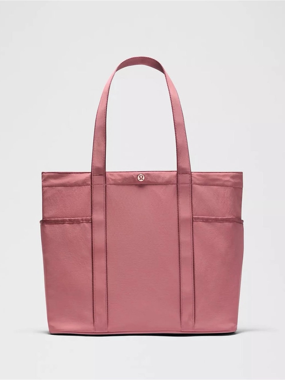 RARE NEW Lululemon Daily Multi-Pocket Tote Bag 20L- Dusk Rose gold hardware